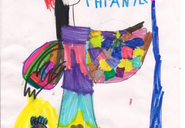 Η θεά Αθηνά νικάει τους γίγαντες