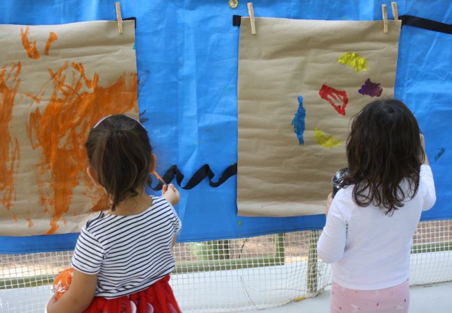 Ζωγραφίζουμε στον κήπο μας